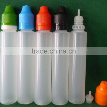 30ml LDPE e liquid dropper bottle olive oil pen bottle with child proof srcew cap