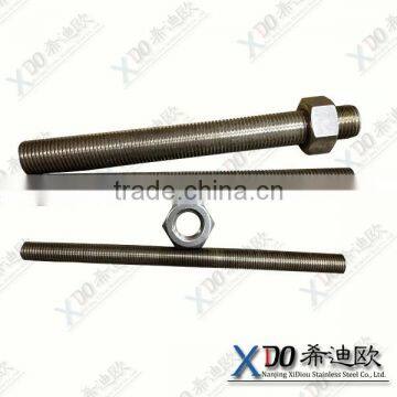 Inconel 600 Series Stainless Steel Fastener Bolt With Nut photo-3