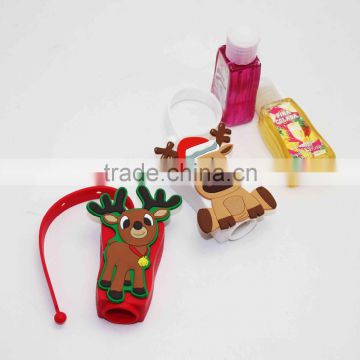 Christmas moose silicone bottle holder