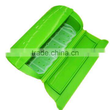 Multi-function silicone disposable bento lunch boxes