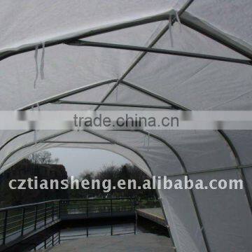 car gazebo in winter