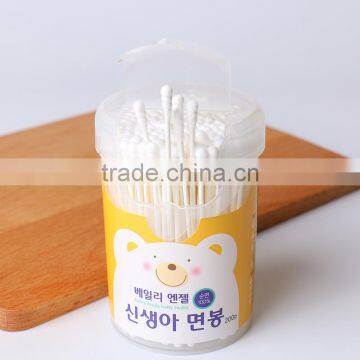 Korea OEM paper stick baby care cotton buds