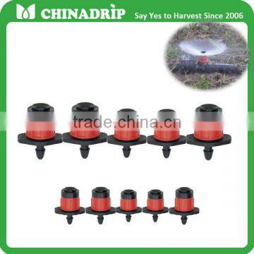 farm irrigation sprinkler irrigation vortexing adjustable dripper with 1/4 barb