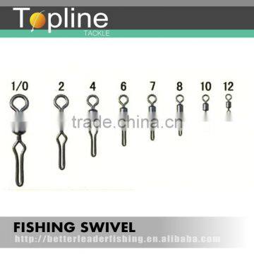 swivel with side line clip for fishing