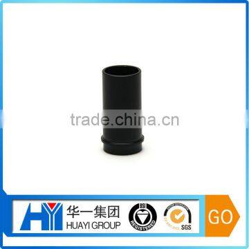 Custom CNC Lathe Machining Aluminum Parts Anodized Matt Black Tube