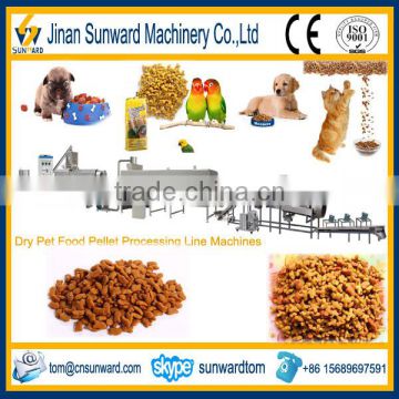 Pet Dog Cat Fish Feed Extrusion Machine