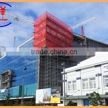 Hdpe knitted scaffolding Scaffolding Enclosure and debris protection debris netting for construction site