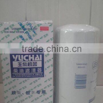 Yuchai Diesel Engine Parts CX1020 Fuel Filter