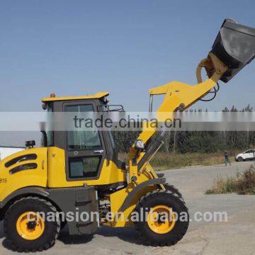 CAISE CS915 wheel loader 1.5 ton with 0.8 m3 bucket and CE