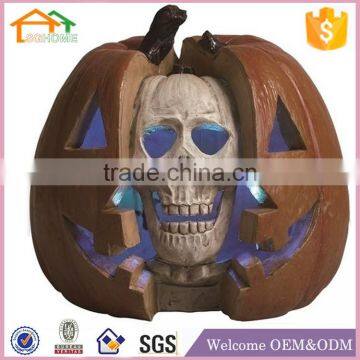 Factory Custom made best home decoration gift polyresin resin halloween decoration pumpkin