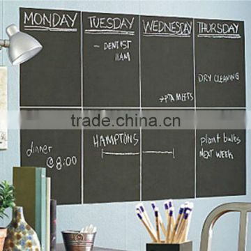 High Quality Blackboard Wall Sticker Chalkboard Decal Chalk Board with 5 Free Chalks