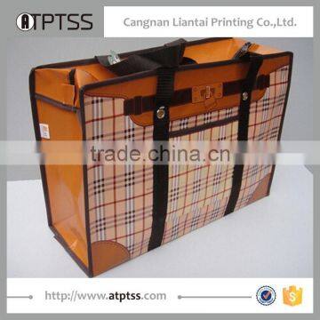 custom print promotion recyclable matt laminated pp non woven bag