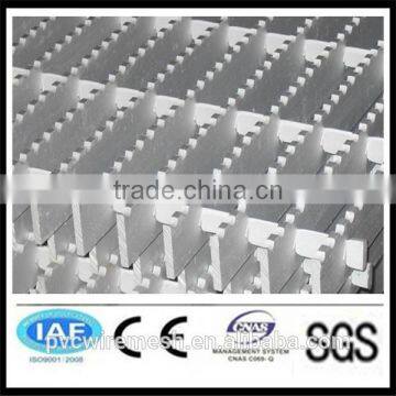 Floor Hot-dipped Galvanized Steel Grating,Pressure Lock Type,