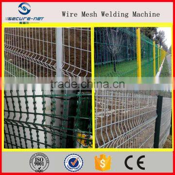 Welded wire mesh bending machine