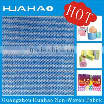 Hot microfiber cleaning cloth branded,yellow nonwoven cleaning cloth