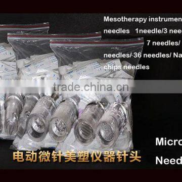 12-pin(Bayonet or Spiral Mouth) Derma Roller Pen Needle Cartridge With CE photo-5