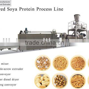 Textured protein machine: soya protein, vegetarian meat