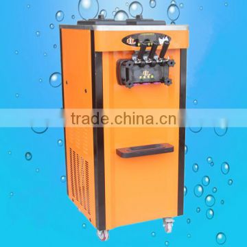 Quality compressor 3 flavor soft ice cream machine for sale (ZQR-811C)