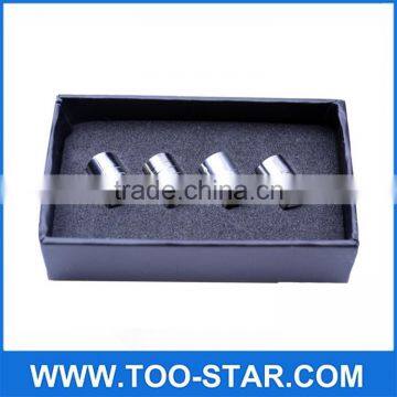 Silver Car Wheel Decor Tire Air Valve Caps Stem Cover With AMG Emblem Decoration photo-2