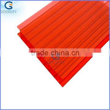 Zhong Shan GoodLife 100% Virgin Material From Bayer ASTM & UL in USA Approved Roofing of Coal Mine Transparent Hollow pc Sheet photo-4