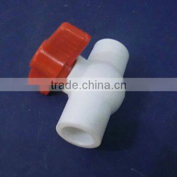 Professional Supply Plastic Injection PPR Double Union Ball Valve(socket & Thread) photo-2