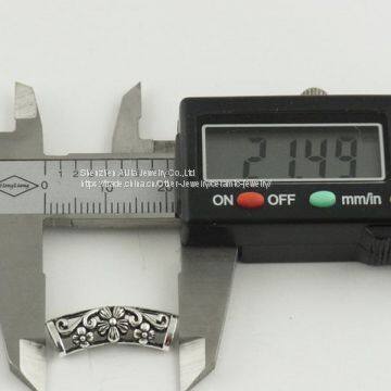 Hollow Curving Jewelry Tubes 925 Silver Accessories photo-4