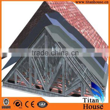 2015 New Cheap Modern Light Steel Structure Prefabricated House and Villa