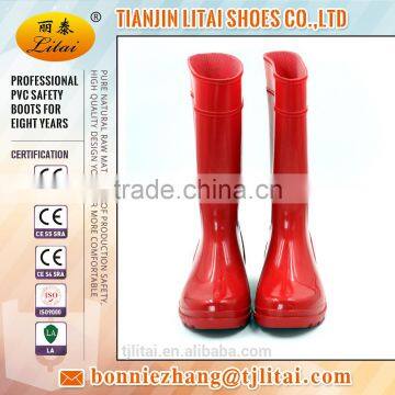 Industry RED lightweight working PVC boot