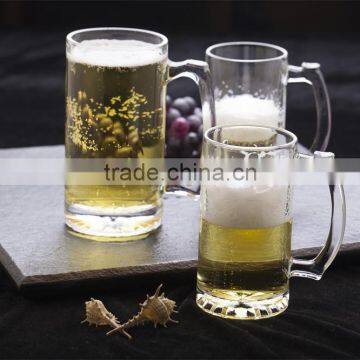 Clear Glass Beer Cup With Handle Glass Tea Cup From Shandong photo-4