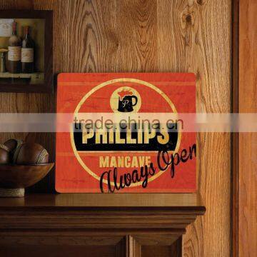 Personalized Pub Sign for Bar UV Printing on Wood photo-3