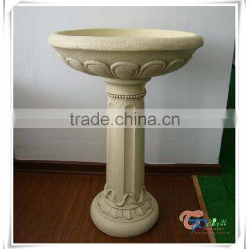 Beautiful Resin Antique Round Patio Bird Feeders With Stand photo-3