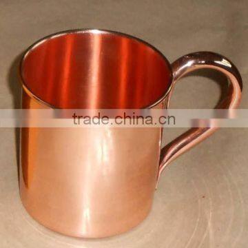 16 Ounce Copper Straight Mugs ~ Solid Pure Copper Straight Mug Supplier