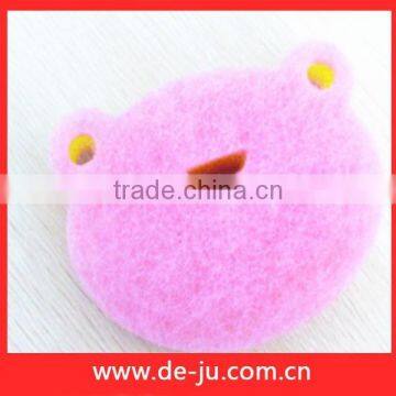 Red Heart Yellow Lovely Soft Cleaning Washing Sponge photo-2