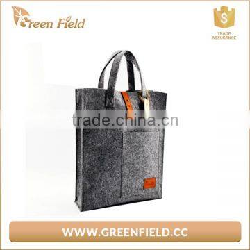 Fashion Felt Tote Bag Document Bag Felt Office Handbag photo-2