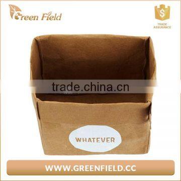 Green Field Plain Kraft Paper Storage Bags photo-5