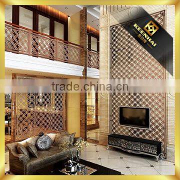 Dubai Decorative Stainless Steel Folding Screen Room Divider photo-2