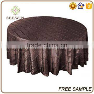 Luxury Polyester Taffeta Table Cloths for Round Tables photo-3