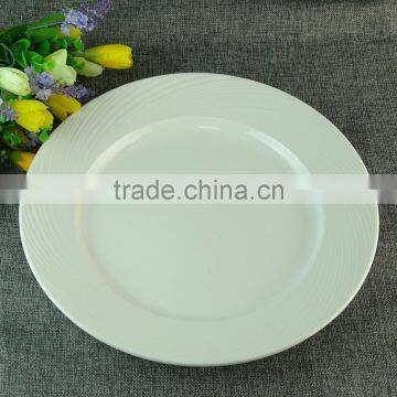 High-Quality Fine Porcelain Dinner Plate, Ceramic Round Flat Plates Cheap Porcelain Plate and Dishes photo-2