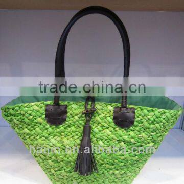 natural seagrass handmade fashion bag