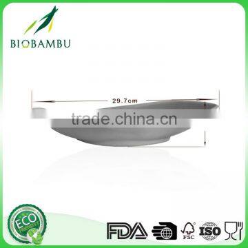 Colorful Diswasher Safe Bamboo Snack Set Fiber Snacks Candy Plate photo-6