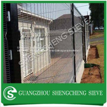 358 High Security Fence Galvanized Anti Climb Anti Cut Fencing for Prison Military photo-2