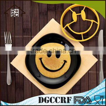 NBRSC DIY Smiley Face Fried Egg Mold Silicone Smile Shaped Pancakes Omelette Device photo-6