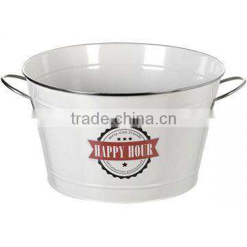 'HAPPY HOUR' Metal Ice Bucket photo-2