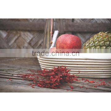 Rattan Bamboo Bowl / Wholesale Cheap Price Fruit Basket, Non Toxic Rattan Bowl photo-2