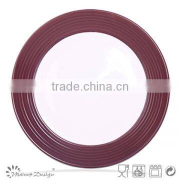 Embossed Stoneware Dinner Plate High Quality Dinner Plate Hotel Use Dinner Plate photo-2