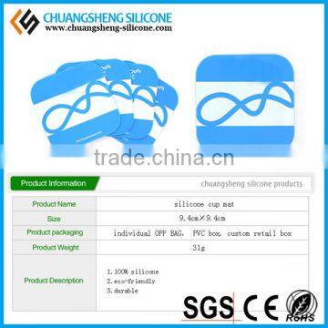 Autumn and Summer Hot Sale Anti-hot Silicone Cup Mat, Glass Mat, Table Mat photo-6