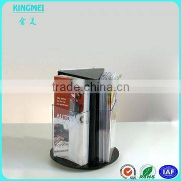 KM-GP18 Low Price Acrylic Brochure Display Poster Holder Magazine Rack
