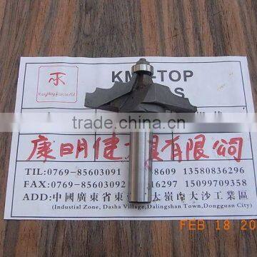 Tungsten carbide router bit-R bit with bearing--single piece double