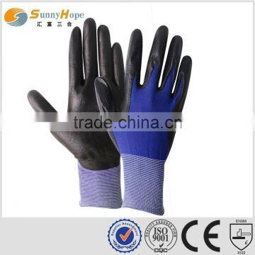 18 gauge Nitrile Foam Coated Nylon Gloves