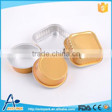 Hot selling eco friendly airline casserole aluminum hot food container for airplane